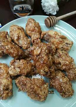 Korean Honey Butter Chicken Wings