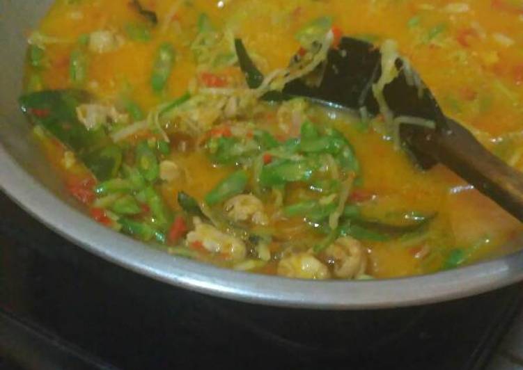 resep masakan Lontong Sayur Lemak Ayam Simple