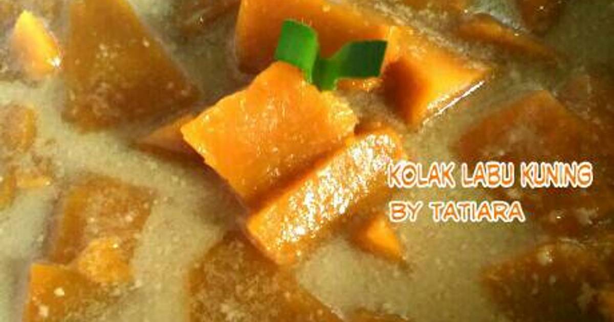 Resep Kolak LABU KUNING