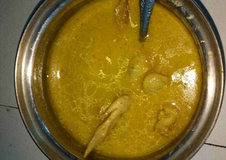 resep lengkap untuk Opor ayam sederhana