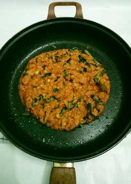 Tempe orek kemangi pedas manis