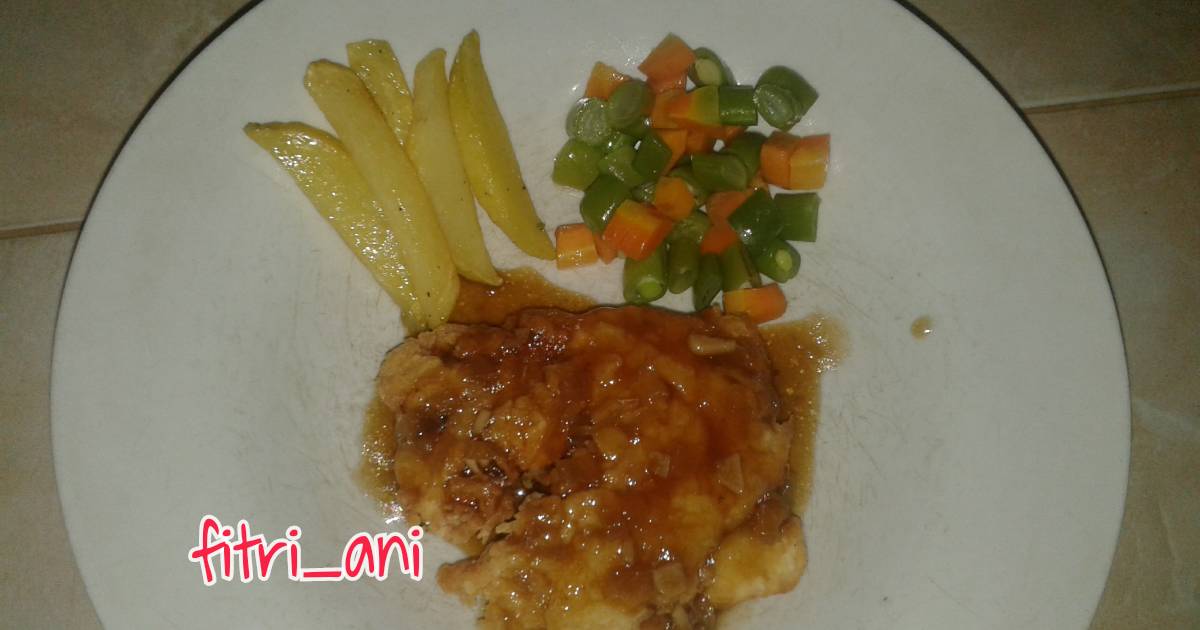 453 resep steak ayam enak dan sederhana - Cookpad