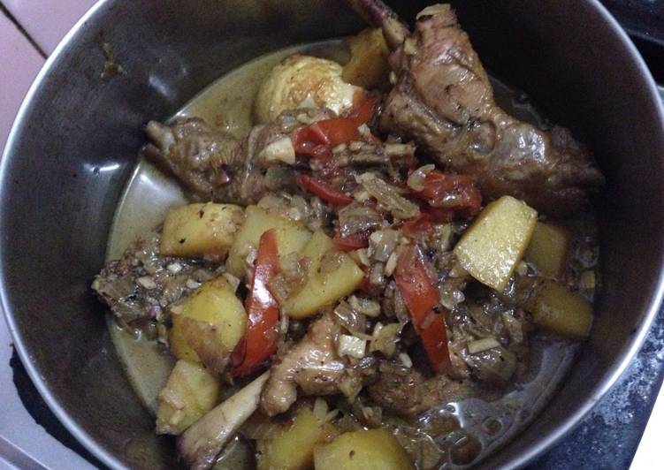 resep makanan Semur Ayam Pejantan Spesial