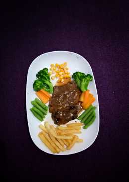 Beef steak home made