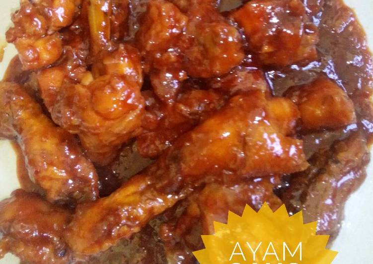 Resep Ayam saus tiram legit😋☔ oleh Efhie - Cookpad