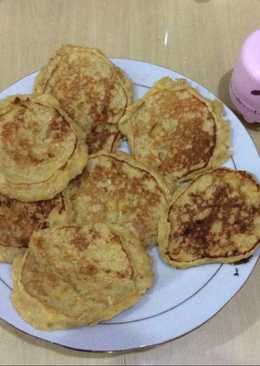 Pancake pisang gandum #seninsemangat