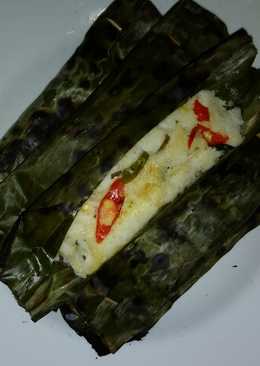 Pepes jamur tiram kelapa