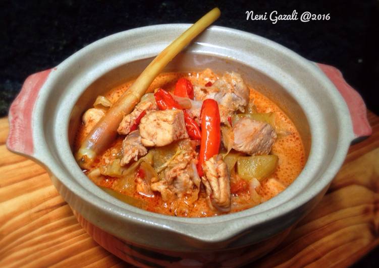 resep Tongseng Ayam Santan Gurih