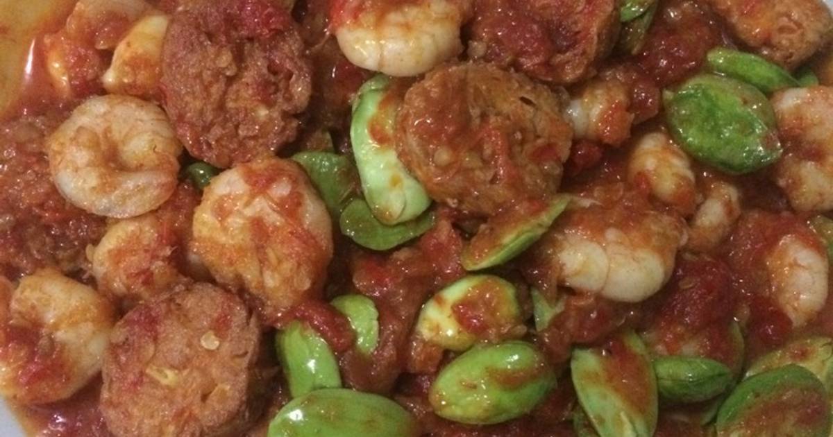 Resep Sambel goreng udang  pete  oleh desyliem Cookpad