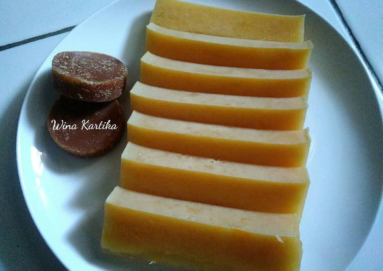 resep makanan Puding Labu Gula Merah