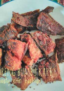 Lele goreng bumbu kari