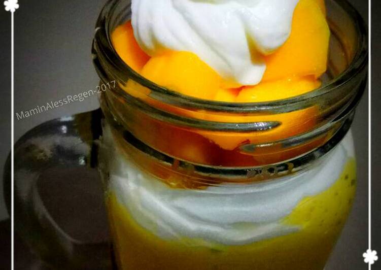 bahan dan cara membuat Queen Mango - alakadarnya