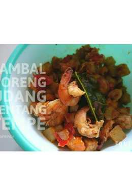 Sambal goreng udang kentang tempe