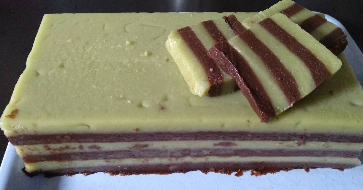  Resep  Lapis  pandan  coklat  oleh Pawondw Cookpad