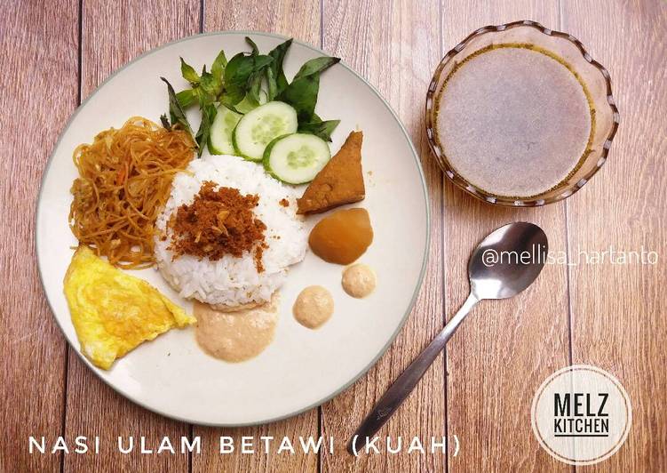 gambar untuk cara membuat Nasi Ulam Betawi (Kuah)