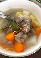 Sop daging sapi (urat dan sengkel)