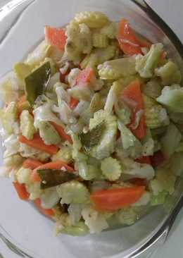 Tumis sayur baby corn simple