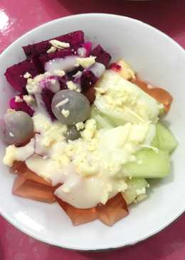 Salad buah mudah dan enak