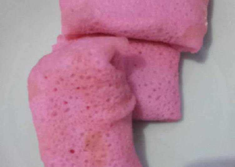 Resep Dadar gulung pinky Dari Tata Chan