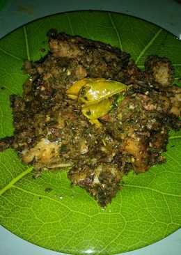 Ikan gabus sambel ijo