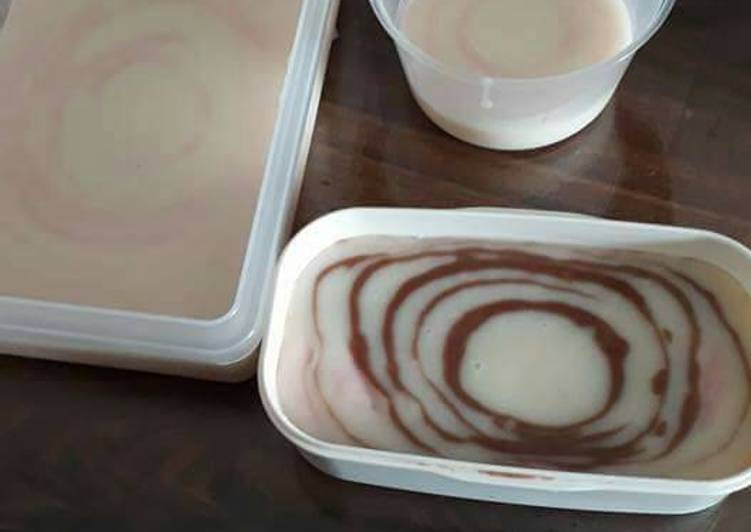 resep makanan Agar agar zebra