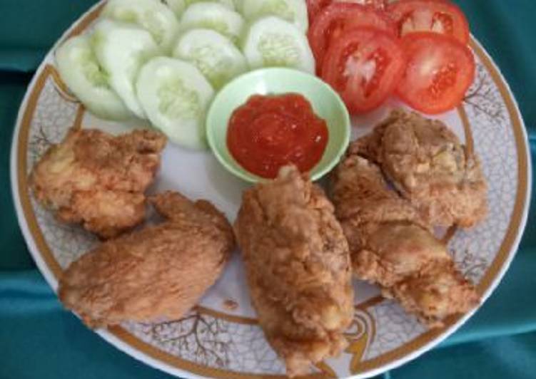 Resep Ayam Goreng Tepung (enak, ga ribet & awet renyah) Karya Nauzaery
Setyo