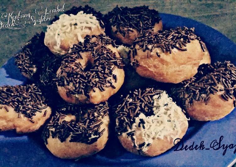 Resep Donat kentang lembut?? Oleh Dedek syafitri