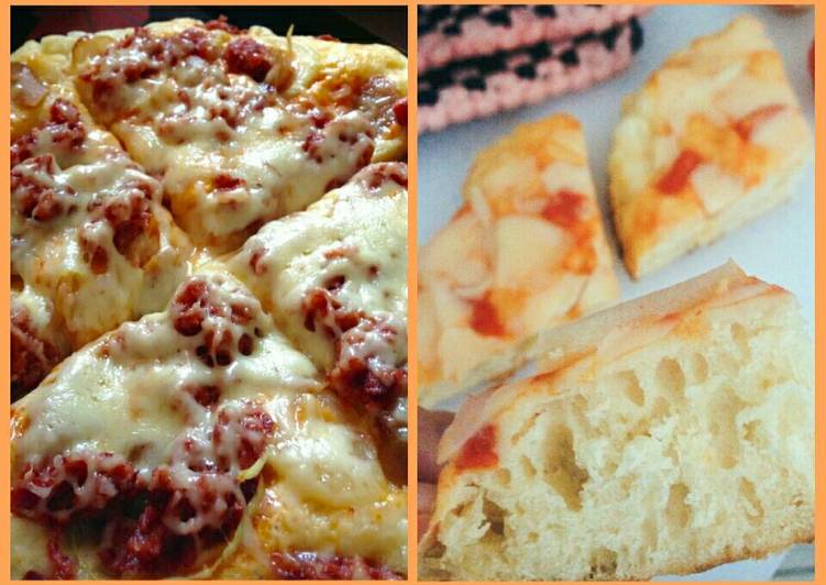 gambar untuk resep Pizza Teflon Empuk (Anti Gagal)