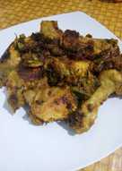 Ayam bakar teflon bumbu kuning