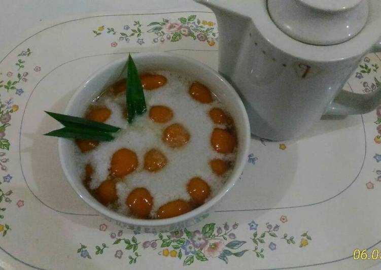 resep makanan Bubur candil ubi / kolak biji salak