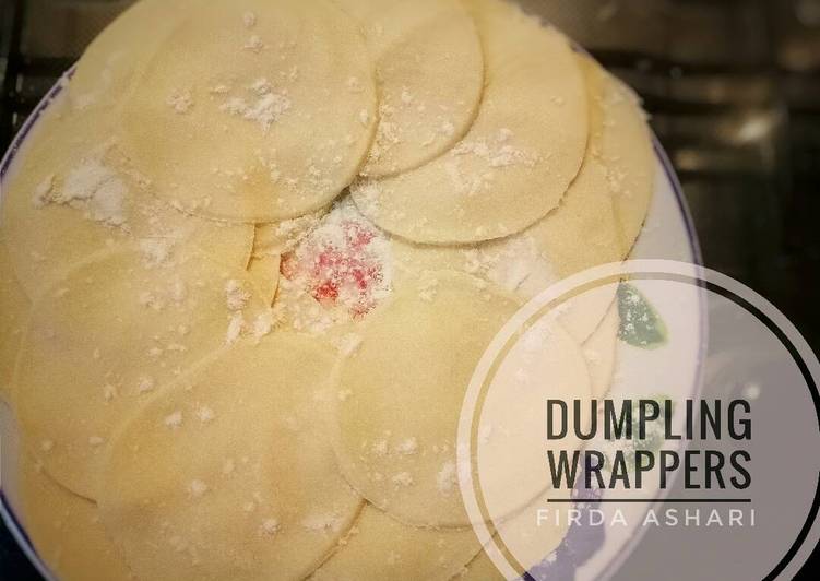 resep masakan Dumpling Wrappers atau Kulit Gyoza