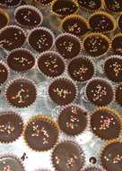 Mini cup cake coklat