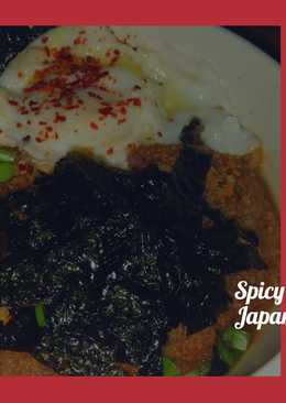 Spicy ramen japanese curry