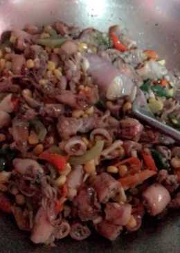 Cumi Oseng Jagung Manis