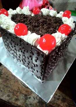 Birthday Cake kukus (Mudah)