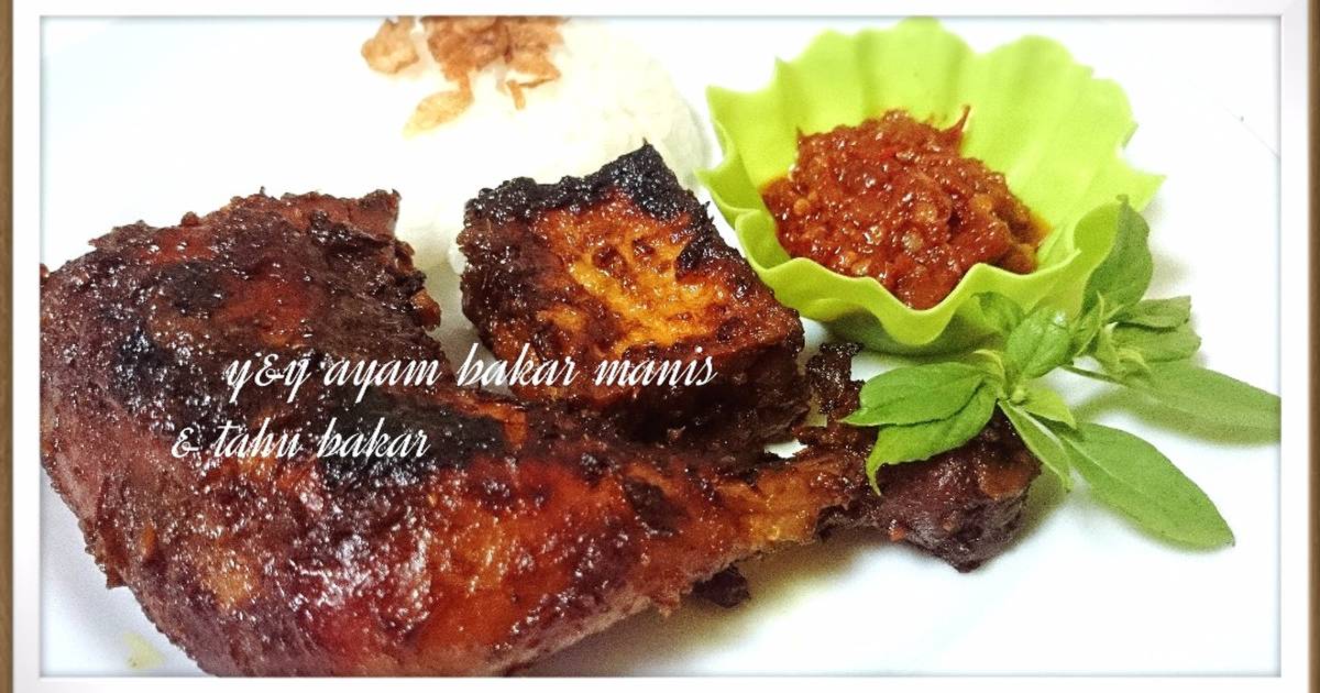  Resep Ayam bakar manis  tahu bakar  oleh yNy Cookpad