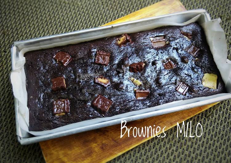 resep Brownies MILO Balitos