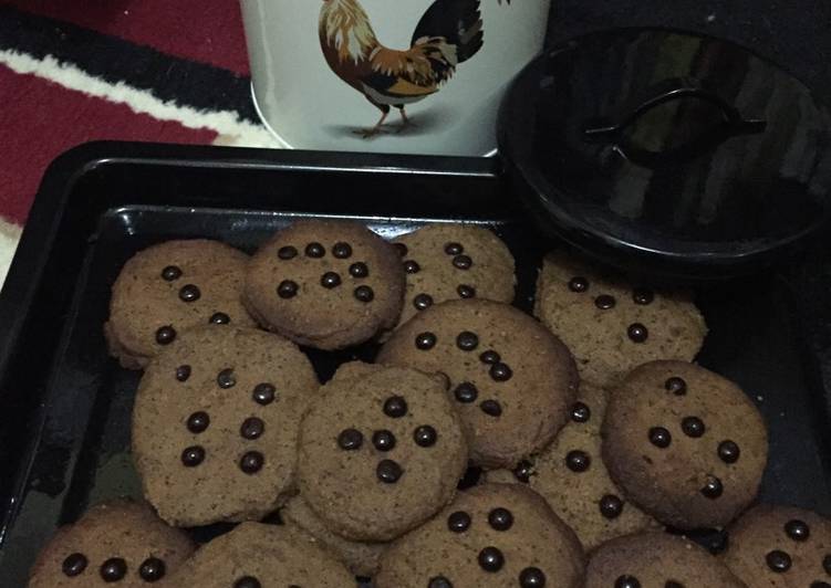 resep Chocolate chips Coffee Cookies