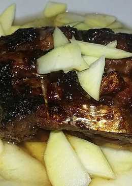 Patin bakar celup acar mangga muda