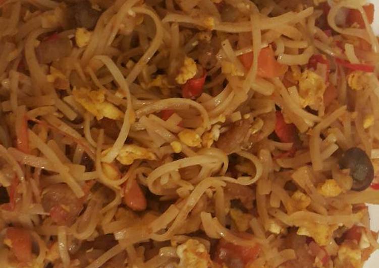 resep makanan Bihun Goreng Udang