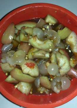 Asinan klengkeng +jambu air