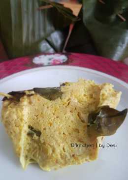 Pepes tahu telur asin