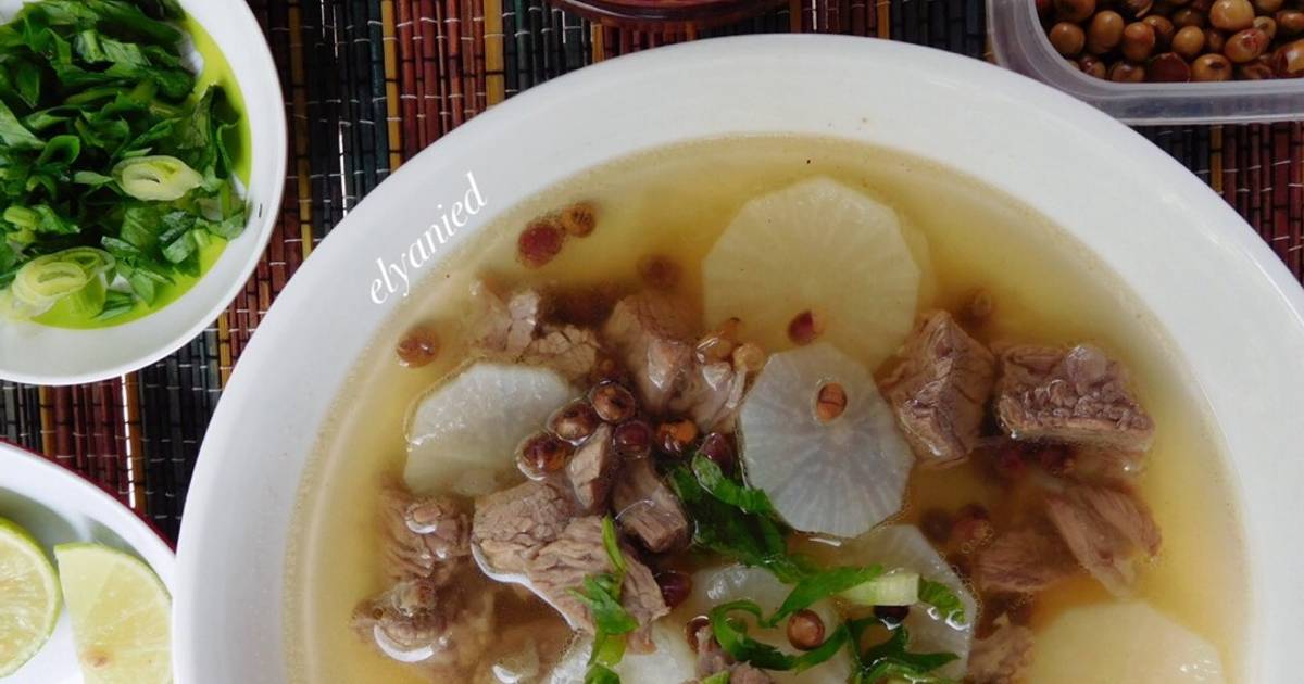 Soto lobak - 108 resep - Cookpad