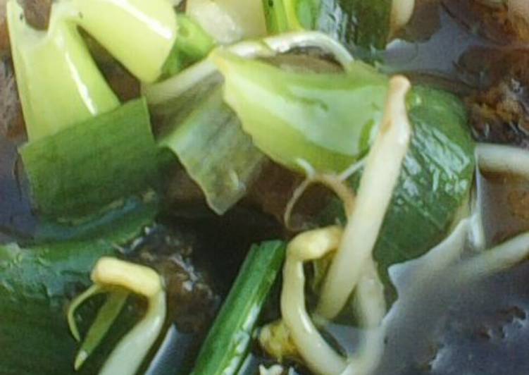 resep Soto kikil seger enak