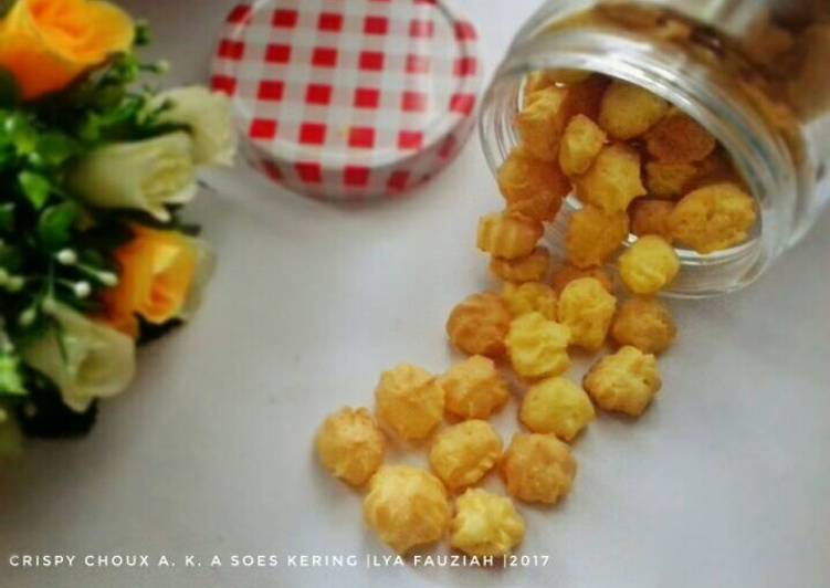 resep Soes Kering a. k. a Crispy Choux enak