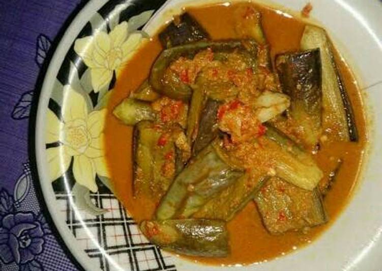 resep Terong Balado Kuah