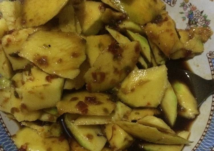 gambar untuk resep Rujak mangga pedas