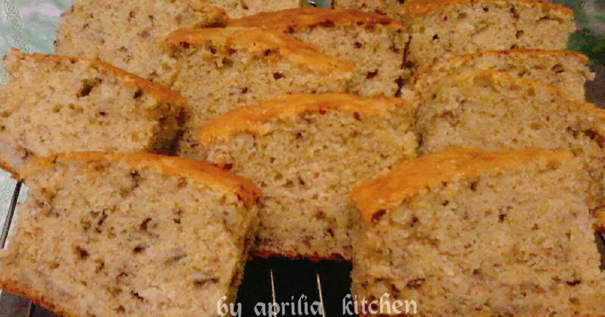 Resep Banana cake klasik Resep Banana cake klasik
