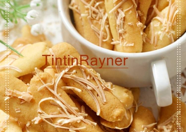 Resep Lidah Kucing Keju super ngejuu! aka Katetong keju - Tintin Rayner