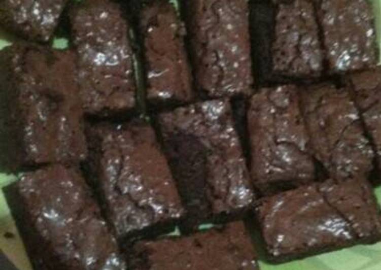 resep lengkap untuk Brownies ala mama